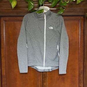 THE NORTH FACE off-center zip-up sweater